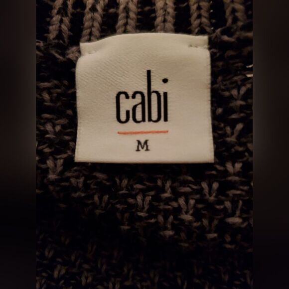 CAbi Lara Duster Cardigan Sweater Gray Size Medium - Picture 10 of 11